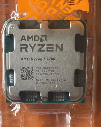 AMD Ryzen 7 7700 CPU 8-Core 3,8GHz Socket AM5