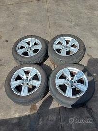 KIT SET TRENO CERCHI IN LEGA AUDI A4 B9 16