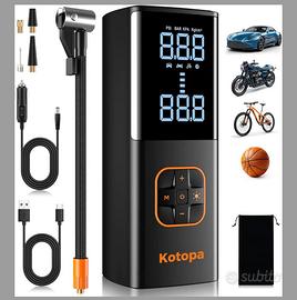 Compressore auto / moto / Bicicletta PowerBank