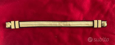 Soggolo berretto tesa ufficiale esercito tenente