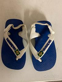 Havajanas originali da bimbo taglia 19 con elastic