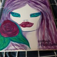 olio su tela novella parigini 70x50