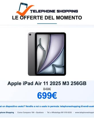 Apple iPad Air 11 2025 M3 256GB