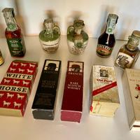 collezione di bottigliette mignon anni 60/70