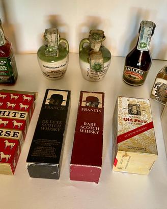 collezione di bottigliette mignon anni 60/70