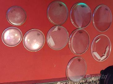 Pelli per batteria di varie misure