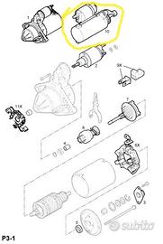 Motorino avviamento motori diesel vauxhall opel