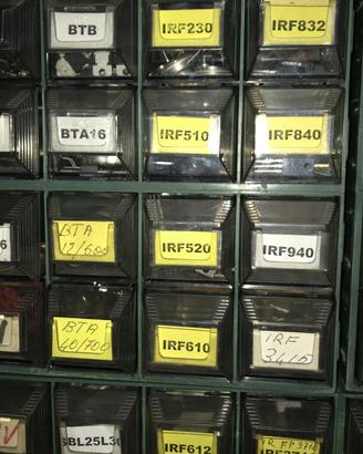 Kit cassetti 10 moduli