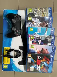 PS4 SLIM 500GB CON SCATOLA e GARANZIA