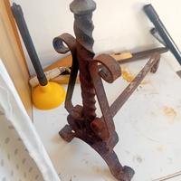 attrezzo da camino antico