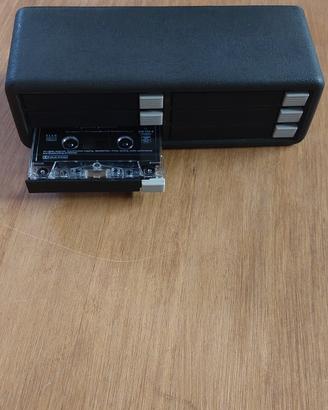 porta musicassette  6 posti