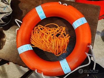 Salvagente anulare omologato + fune