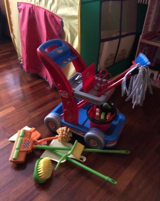 Carrello set per le pulizie