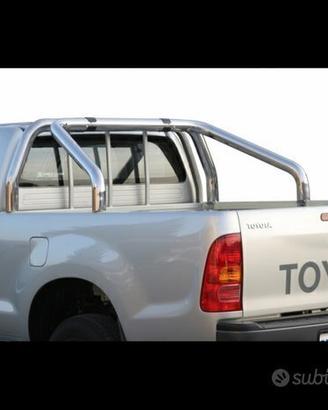 Toyota Hi-Lux 2005>2012 Roll bar posteriore inox
