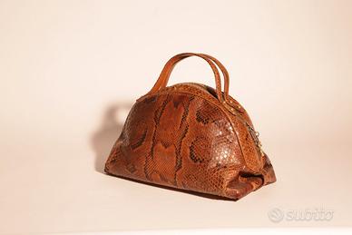 Borsa in Vero Pitone Africano
