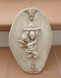 Acquasantiera in resina 