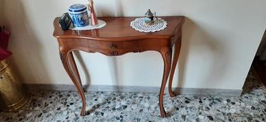 Tavolo da pranzo + credenza da ingresso in legno