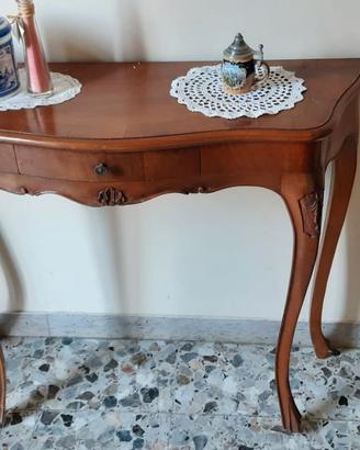 Tavolo da pranzo + credenza da ingresso in legno