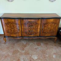 Cassettiera barocchetto veneziano in radica dinoce