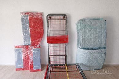 Letto singolo con secondo letto estraibile