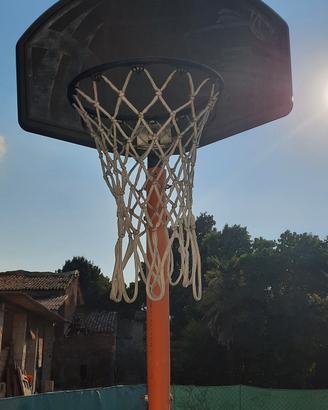 Canestro da basket per giardino h 3mt
