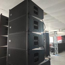 impianto line array elaboration sound