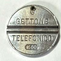 Gettone telefonico ESM 7509 raro coniato in nichel