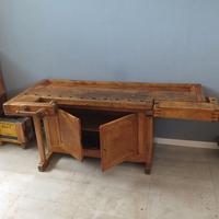 BANCO DA FALEGNAME RESTAURATO ANTICO