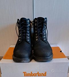 Timberland 6 in basic  6 inch lace boot Jet black