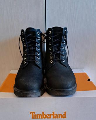 Timberland 6 in basic  6 inch lace boot Jet black
