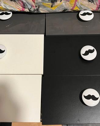 SET CASSETTI E ANTE PER IKEA EXPEDIT/KALLAX