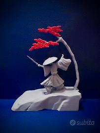 Action Figure Samurai Ronin Katana Japan Zen