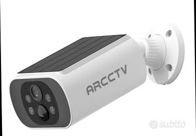 Telecamera di sorveglianza ad energia solare
