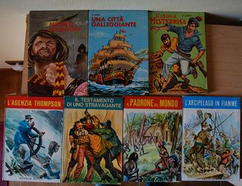 7 libri di J.Verne (alcuni poco conosciuti)
