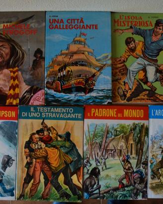 7 libri di J.Verne (alcuni poco conosciuti)
