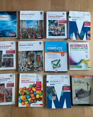 Libri scuola superiore + università
