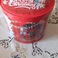 Barattolo in latta con coperchio