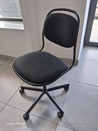 Sedia girevole nero -  ÖRFJÄLL Ikea