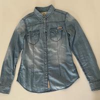 Camicia denim blu Timeout