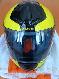 Casco SCHUBERTH C3 PRO Yellow Split Taglia M
