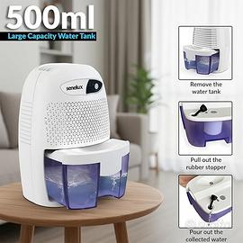 Mini Deumidificatore Portatile Compatto - Silenzio