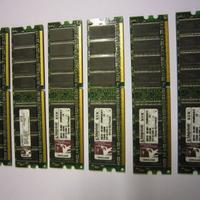 Memoria Ram DDR1 -184 pin vecchi desktop (e SIMM)
