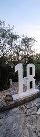 Numero 18 per festa Compleanno