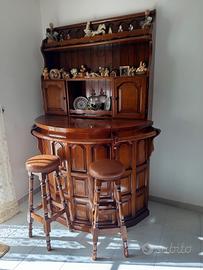 mobile bar in legno 