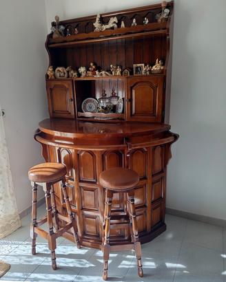 mobile bar in legno 