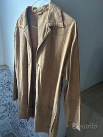 Giacca pelle scamosciata donna