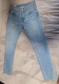 Jeans Levi's® 512 W28 L32 da uomo azzurro