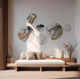 Idea decorazione parete moderna