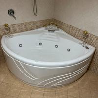 Vasca idromassaggio angolare 140x140 mod.cipro