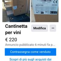 Cantinetta per vini 